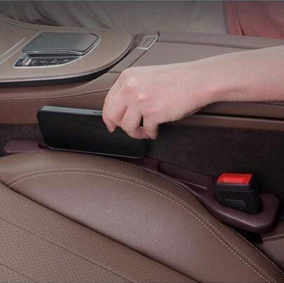 Rangement Voiture - SeatGap™ - Bordeaux - Indispensable pour voitures